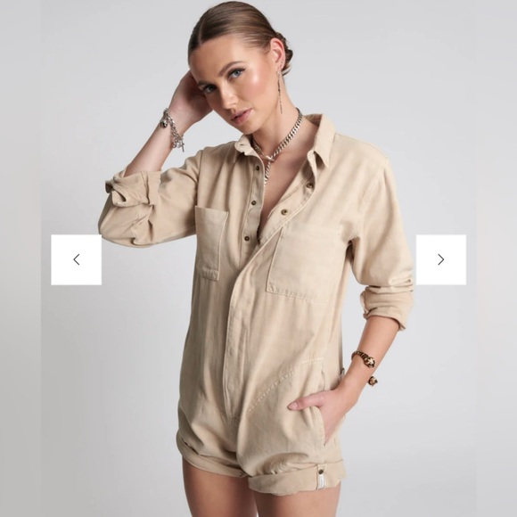 One Teaspoon Prophecy Jumpsuit Long Sleeve Size Medium NWT - Picture 2 of 9